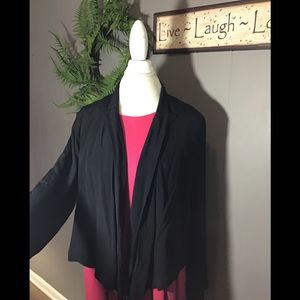 Anthropology black swing jacket